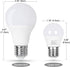Vgogfly LED Refrigerator Light Bulb 40W Equivalent 120V A15 Fridge Waterproof Bulbs 5W Daylight White 5000K E26 Medium Base Freezer Home Lighting ...