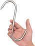 Alele 8 Inch Meat Hook 10mm Heavy Duty Stainless Steel Butcher Hooks for Hanging Beef (Meat Hook 10mm 8inch 4p)...