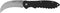 Coast - 21627 COAST DX300 Double Lock Folding Knife with 3" Hooked Stainless Steel Blade,Black...