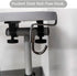 2 Pcs Desk Hook, Student Desktop Nail-Free Hook, Table Hook for Schoolbag, Space Aluminium Alloy, Hanger Hooks for Bag Purse Clothes Backpack Hold...