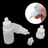Honbay 100PCS 5ML Plastic Empty Squeezable Dropper Bottles Portable Eye Drop Bottle Containers Eye Liquid Dropper Bottle with Screw Cap and Plug...