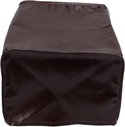 Bread Machine Cover, Exquisite PU Leather Long Life Span Toaster Protector Anti Collision for Kitchen Appliance(Brown)...