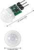 6PCS AM312 Mini Human Sensor Module, HC-SR312 Pyroelectric Infrared PIR Motion Automatic Detector DC 2.7 to 12V with 10pin Wire for Arduino...
