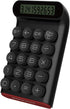 Mechanical Switch Calculator,Handheld for Daily and Basic Office,10 Digit Large LCD Display (Black)...