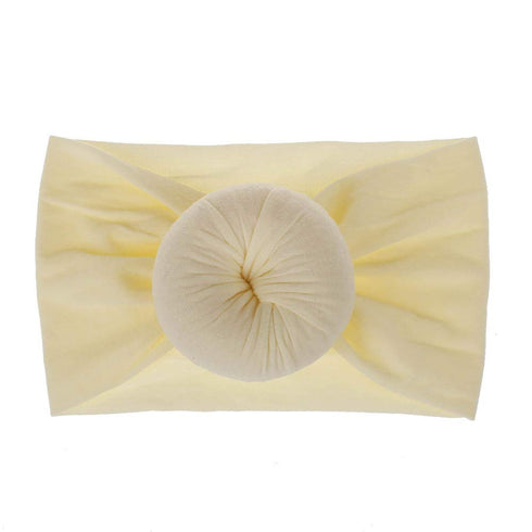 Qandsweet Baby Headbands Circle Bows Knotted Soft Silk Nylon Headwraps For Newborn Infant Toddlers Girl Kids...