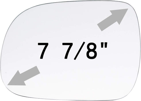 ReYee Side Mirror Glass fit for 2004-2006 LEXUS RX330, 2007-2009 LEXUS RX350, 2006-2008 LEXUS RX400H Driver Left Side Mirror Glass Replacement No ...
