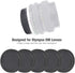 Camera Rear Lens, 5PCS Portable Plastic Camera Lens Cover for Olympus Lenses...