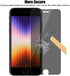 3 Pack Privacy Screen Protector For iPhone SE 2022 (3rd Generation) / iPhone SE 2020 (2nd Generation) / iPhone 8 / iPhone 7 (4.7") Anti Spy Privat...