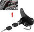 Qiilu Motorcycle Helmet Lock, Key Lock, Black, Compact...
