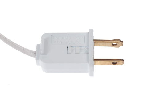 Single Light Replacement Clip in Lamp Cord for Christmas Village House includes Clear Light Bulb...