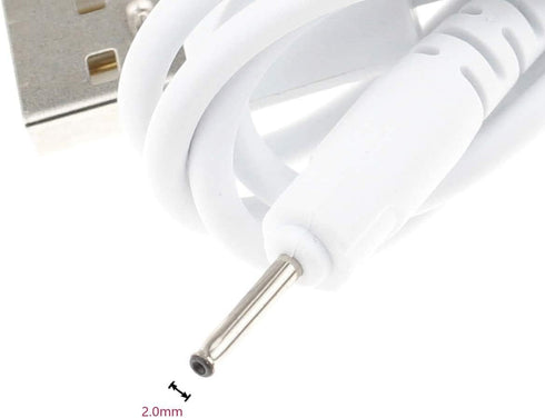 E ECSEM Charging Cable Compatible with Huion P80/GT-P80/PF150/PE330/Q11K V1/GT 185/H610 Pro Drawing Tablet Rechargeable Pen, Replacement USB Charg...