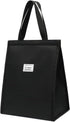 FUXINGYAO Lunch Bag, Reusable Lunch Tote, Lunch Box for Adult Women Men, Insulated Bag Applies to Work, Beach or Travel(Black)...