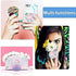 Multi-Function Cell Phone Stand,Rose Gold Pink White Marble Expanding Stand Grip for Smartphones and Tablets (4 Pack)...