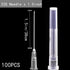 100Pack 22Ga 1.5 Inch/38mm Disposable Lab Utensils Individually Sealed Wrapped...