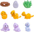 18 PCS Mini Resin Dinosaur Figures Set,Miniature Fairy Garden Accessories, Including Fairy Garden Animals, Mini Garden Houses and DIY Fairy Garden...