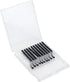 Antrader Deburring Tool Kit, 10pcs Rotary Deburr Blades Set Without Handle Deburring Blades Rotary Deburr Blades Set for Metal Plastic Wood...