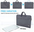 Voova Laptop Sleeve Shoulder Bag 13 13.3 14 Inch, Waterproof Carrying Case Compatible with Macbook Air 13 M1/M2, MacBook Pro 13/14, 13.5 Surface L...