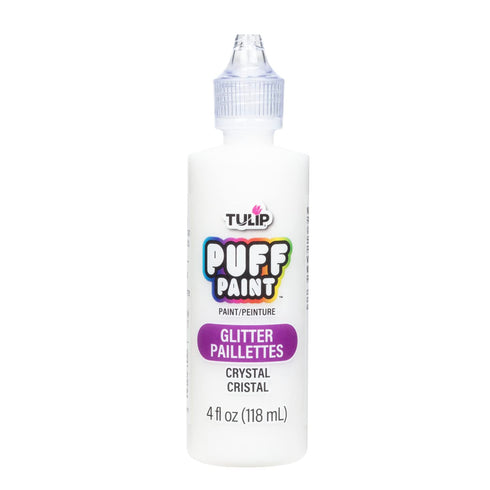 TULIP Dimensional Fabric Paint 4oz, Glitter Crystal Sparkle (41904)...