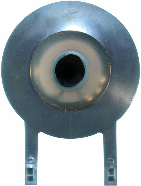 Universal 2" Blue Flapper - High Quality Rubber- Chemical Resistant, Long Lasting- Fits Most Toilets - Stainless Steel Chain - Made In USA...