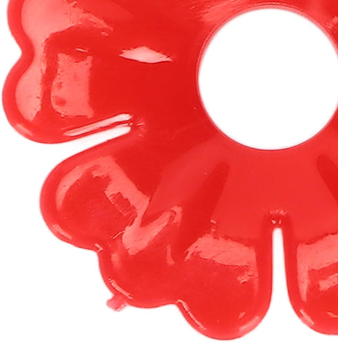 30 Pieces Hummingbird Feeders Replacement Flowers, Bird Feeder Replacement Parts Feeding Ports for Hummingbird Feeder Hanging Feeder (Red)...