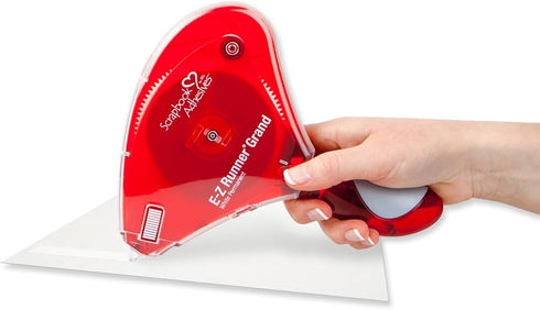 Scrapbook Adhesives by 3L 01250-6 Double-Sided E-Z Runner Grand Adhesive Dispenser, Recyclable, 150-feet, RED, 150 Foot...