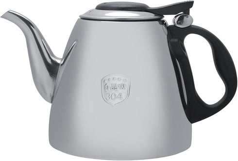 1.2l 1.5L Stovetop Teapot Stainl Steel Stove top Teapot Tea Coffee Pot Kettle Heat Resist Handle(1.5L)...