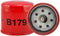 Baldwin Filters Oil Filter, Spin-On, Full-Flow, Red...