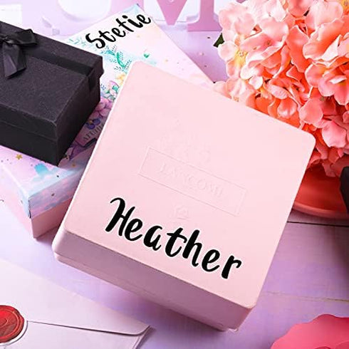 Outus 576 Pieces 8 Sheets Letters Stickers Self Adhesive Vinyl Letter Alphabet Number Stickers Mailbox Numbers Sticker, Decals for Classroom Decor...
