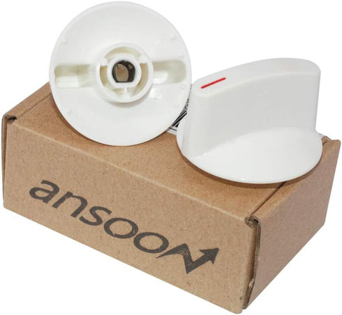 Ansoon 2 Pack WH1X2721 Dryer Washer Timer Knob Replacement Part Compatible for GE Dryers Washers Replace AP2044893 PS271094