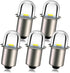 Ruiandsion Upgrade LED Flashlight Bulb 4.5V P13.5S Base Socket White LED Bulbs Replacement for Flashlight Torch Lights,Non-Polarity (Pack of 5)...