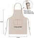 Funny Aprons for Women with Pockets for Baking Cooking,Cute Birthday Christmas Gifts for Mom Wife Friends Sister...