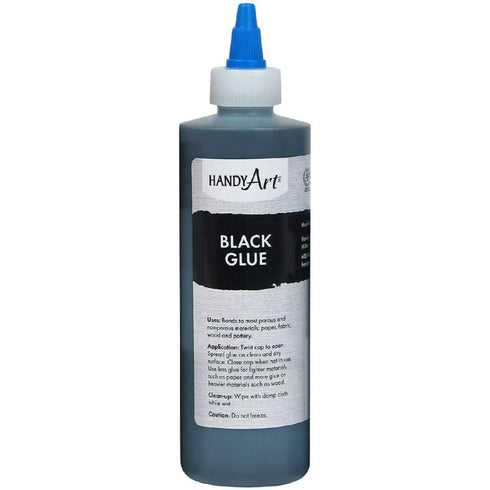 Handy Art Glue, 8 oz , Black (149-101)...