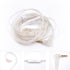 FAAEAL KZ ZST Earphone Upgraded Cable 0.75mm 2Pin Silver Plated Detachable Cable 3.5mm Gold-Plated Replacement Headsets Wire for KZ ZSR ED12 ES4 Z...