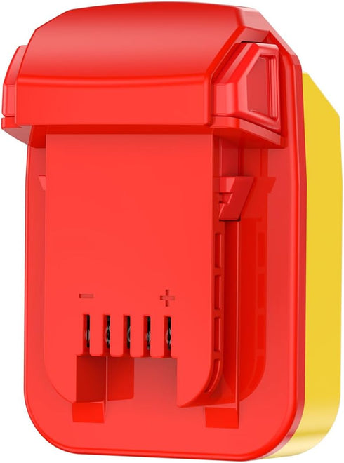 Adapter - for All Milwaukee M18 Tools (Not Older V-18) - Compatible with DeWalt 20V MAX Batteries for Power Supply, No Charge Function - 1 Adapter...