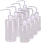 250ml+500ml Plastic Safety Wash Bottle, Plastic Squeeze Bottle Narrow Mouth, 8 Pack (Each Size 4)...