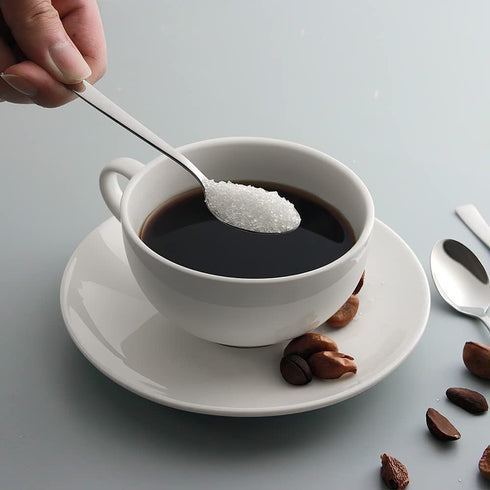 6-Piece Demitasse Espresso Spoons,5.1-Inch Mini Coffee Spoons Stainless Steel Small Spoons Mini Espresso Spoon for Dessert Ice Cream...