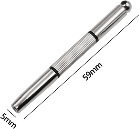 Silver Multifunctional 3 In 1 Metal Mini Screwdriver Flat For Head Hand Repair Tool Glasses Screwdriver For Sunglasses Jewe Eyeglass Screwdriver R...