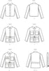 McCall's Men's Collared Jacket Sewing Pattern Kit, Design Code M8371, Sizes 44-46-48-50-52...