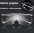 1Pc Clear Safety Glasses Anti-Fog Protective Polycarbonate Eyewear with Impact Resistant Lens Safety Goggles and Eye Protection Goggles for Constr...