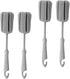 Hemoton Bottle Sponge Brush 4pcs Long Handle Cup Bottle Cleaning Brush Sponge Cup Feeding Bottle Scrubber Bottle Dish Cup Washing Sponge Brush Cle...