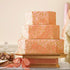 Designer Stencils Gilded Floral Cake Stencil Set, Beige/semi-transparent...