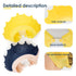 2 Pieces Soft Baby Shower Cap Soft Adjustable for Washing Hair Shield Safe Visor Cap Bathing Shampoo Shower Protection Bath Hat for Toddler Kids C...