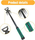 Horticultural Hand Weeder Tool, Manganese Steel Weeder Dual-Purpose Weeder Gardening Tool, Suitable for Yard, Farm, Garden Weeding and Planting Mu...