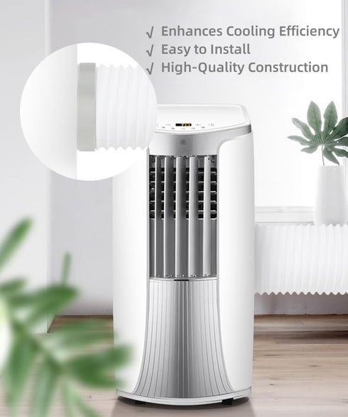5.9"/6" Portable Air Conditioner Exhaust Hose Coupler Window Adapter - ABS Mobile A/C Unit Tube Connector - Essential Air Conditioning Accessories...
