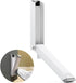 Kickdown Door Stoppers, No Drilling Door Stop with Adhesive Stickers, Alloys Door Holder no Plastic, Easy Pedal Doorstop for Office Dorm Classroom...