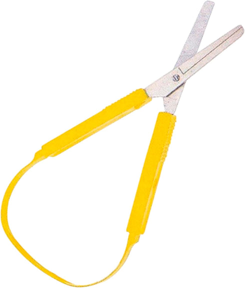 School Smart Loop Scissors, 8 Inches, Yellow,84838...