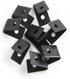 40 Packs Black Matt PVC Floor Vinyl Welding Grooving U V Blade Stainless Steel Blade Slotted Blade Hardware Tool...