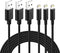 Lightning Cable MFi Certified - iPhone Charger 3Pack 3FT Lightning to USB A Charging Cable Cord Compatible with iPhone 14 13 12 SE 2020 11 Xs Max ...