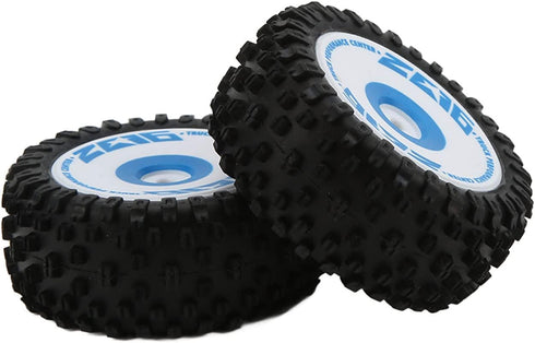 RiToEasysports RC Car Tires,Rear Rubber Tires for Wltoys 1/12 Remote Control Car 124017 RC Car Upgrade Part...