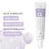 Eye cream for dark circles puffiness and bags anti aging wrinkles korean cream peptide, vitamin c, collagen, vegan under eye treatment 25g...